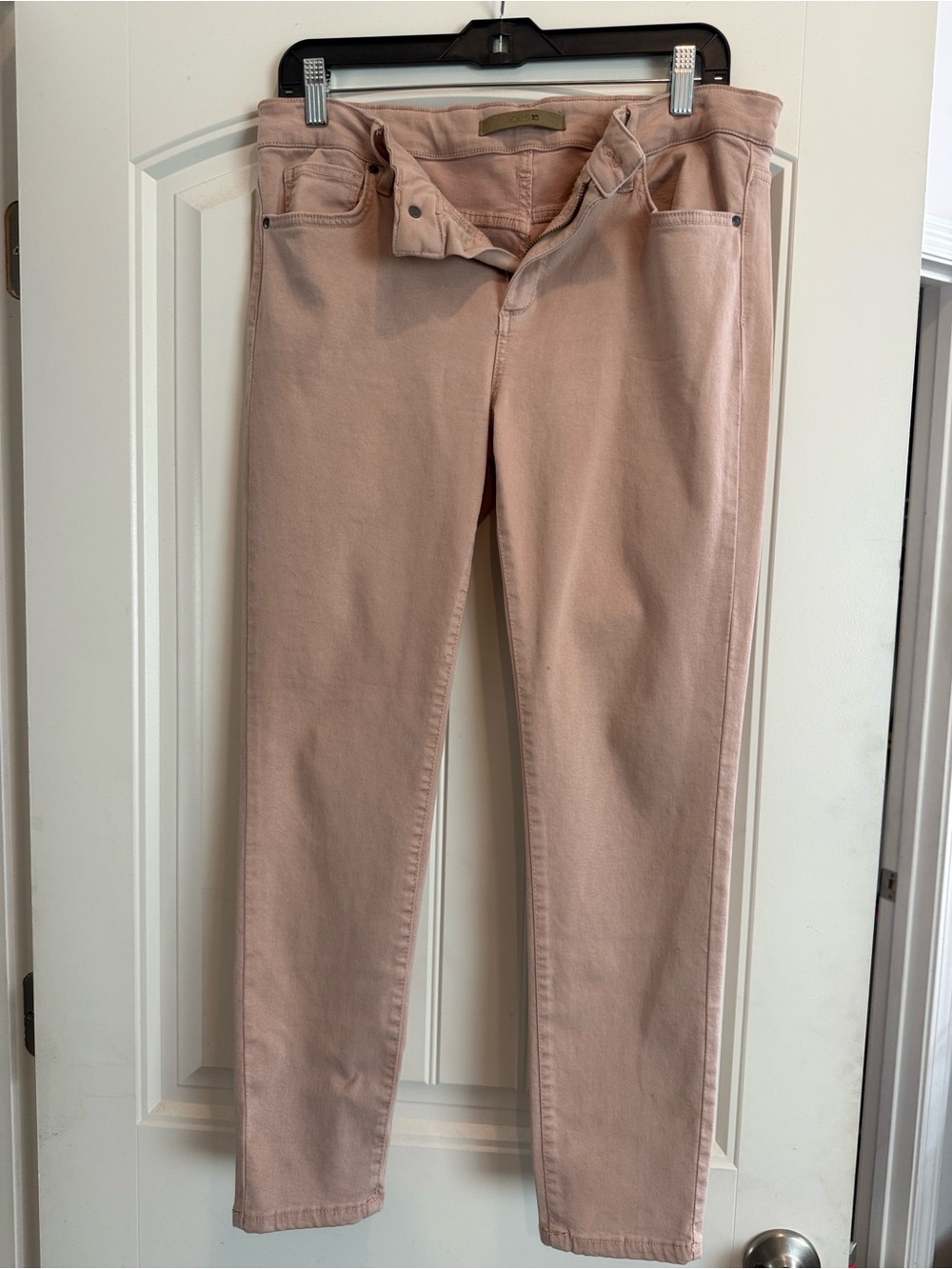 Joe's Jeans Skinny High-Rise Jeans in Dusty Rose